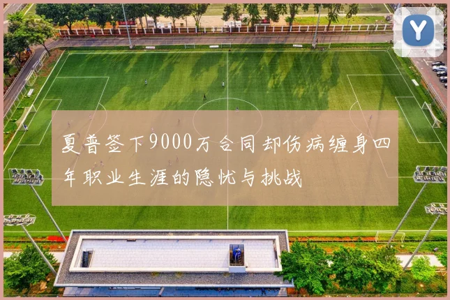 夏普签下9000万合同却伤病缠身四年职业生涯的隐忧与挑战