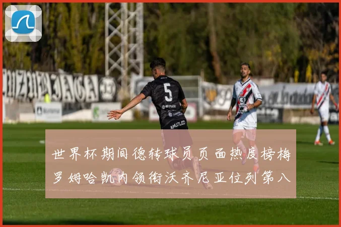 世界杯期间德转球员页面热度榜梅罗姆哈凯内领衔沃齐尼亚位列第八
